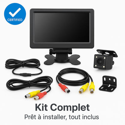 Moniteur AHD IPS 7” – Affichage Haute Définition pour Caméra de Recul
