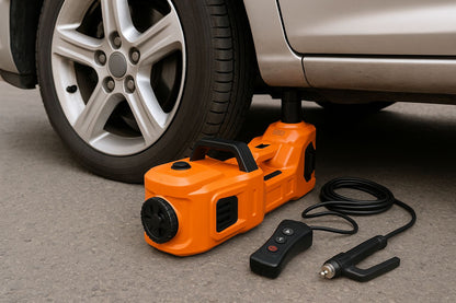 Cric Hydraulique Électrique 12V – 5 Tonnes avec Mallette | Kit Complet pour Voiture*

---